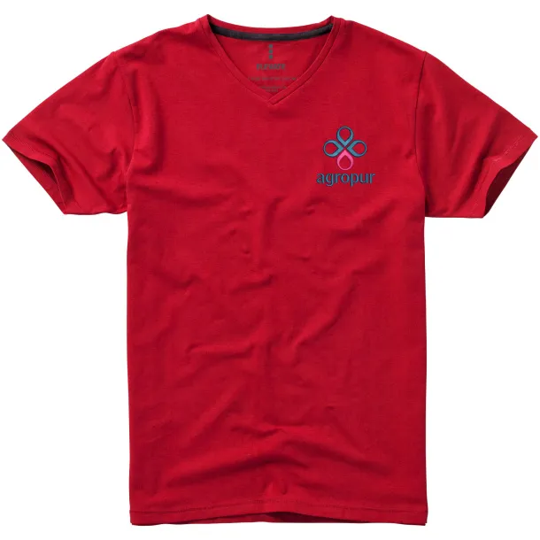 Kawartha short sleeve men's GOTS organic t-shirt - Elevate NXT Red