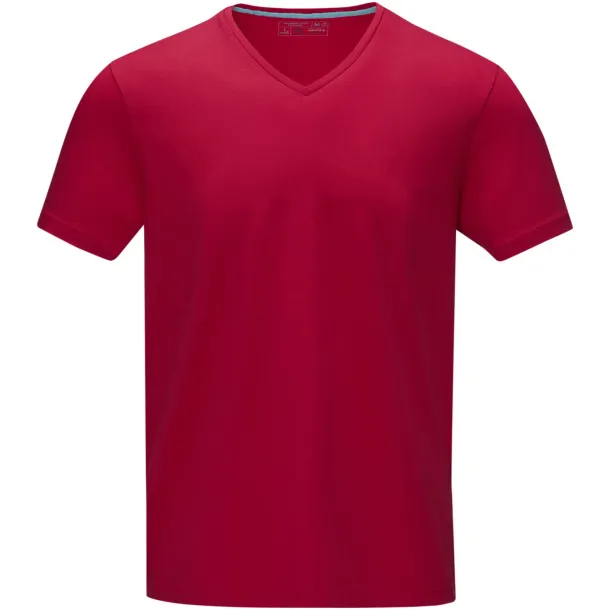 Kawartha short sleeve men's GOTS organic t-shirt - Elevate NXT Red