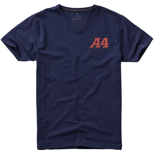 Kawartha short sleeve men's GOTS organic t-shirt - Elevate NXT Navy Blue