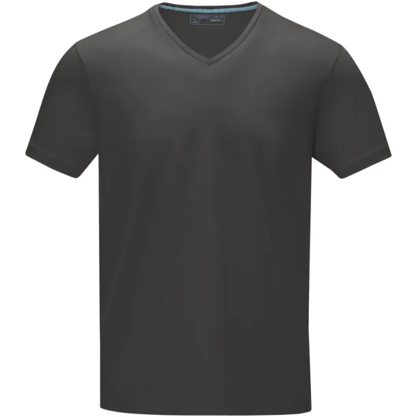 Kawartha short sleeve men's GOTS organic t-shirt - Elevate NXT Storm grey