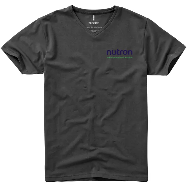 Kawartha short sleeve men's GOTS organic t-shirt - Elevate NXT Anthracite