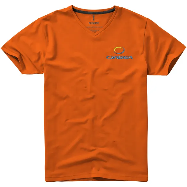 Kawartha short sleeve men's GOTS organic t-shirt - Elevate NXT Orange