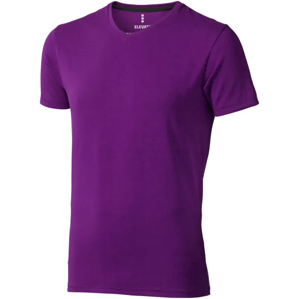 Kawartha short sleeve men's GOTS organic t-shirt - Elevate NXT Plum