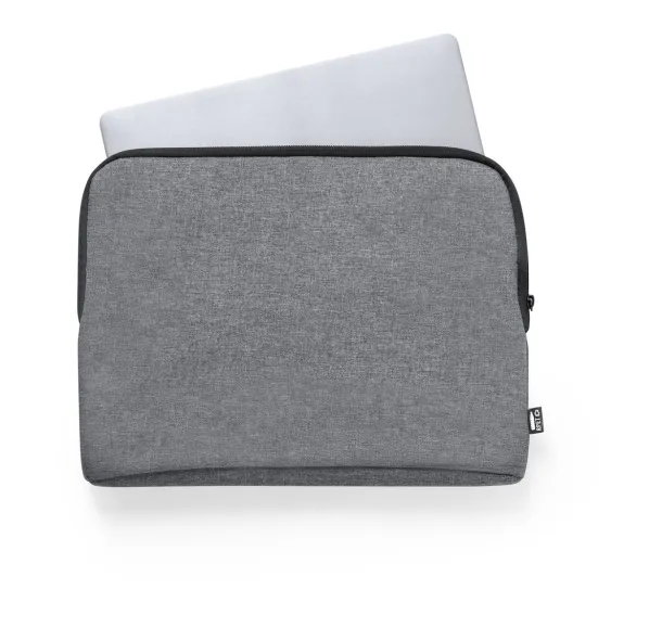 Hops RPET laptop case ash grey