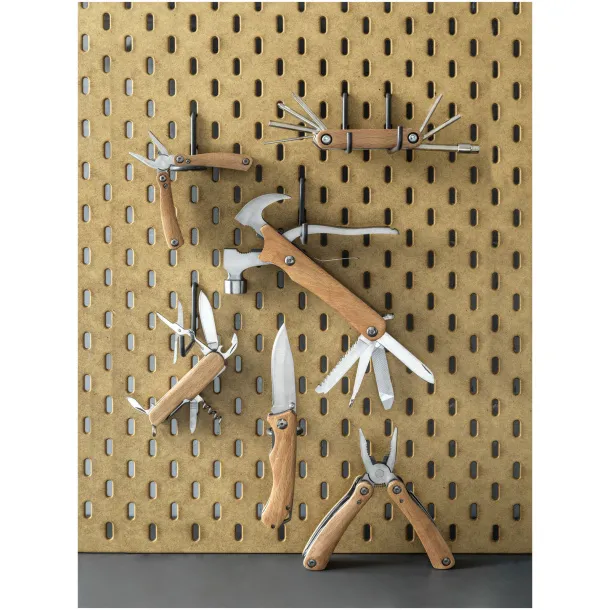 Fixie 8-function wooden bicycle multi-tool Wood