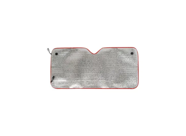 Tormo car sunshade Red Silver