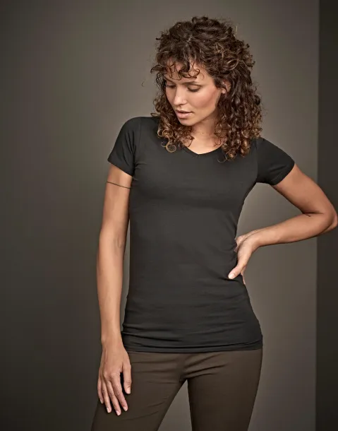  Ladies Stretch Tee Extra Long - Tee Jays