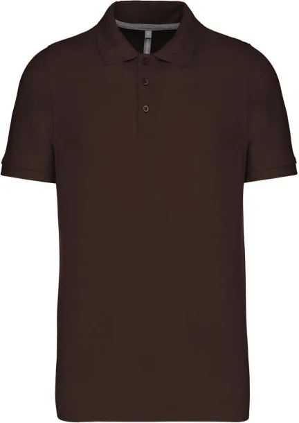  MEN'S SHORT-SLEEVED POLO SHIRT - Kariban Chocolate