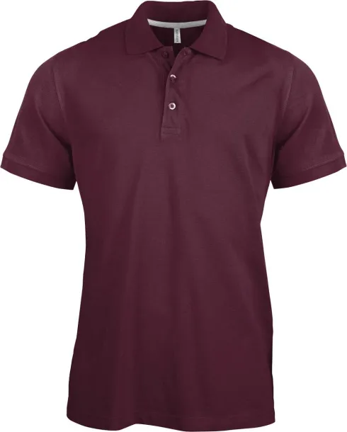  MEN'S SHORT-SLEEVED POLO SHIRT - Kariban Wine