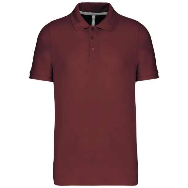  MEN'S SHORT-SLEEVED POLO SHIRT - Kariban Wine