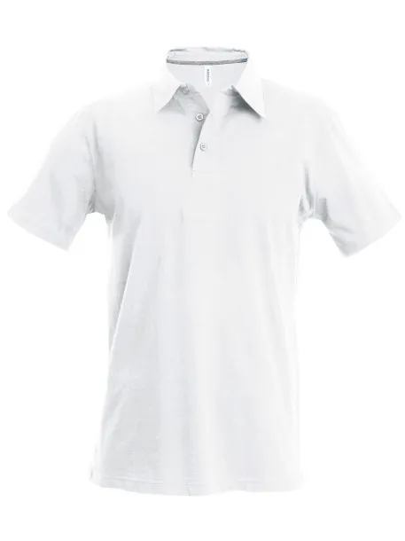  MEN'S SHORT-SLEEVED POLO SHIRT - Kariban White