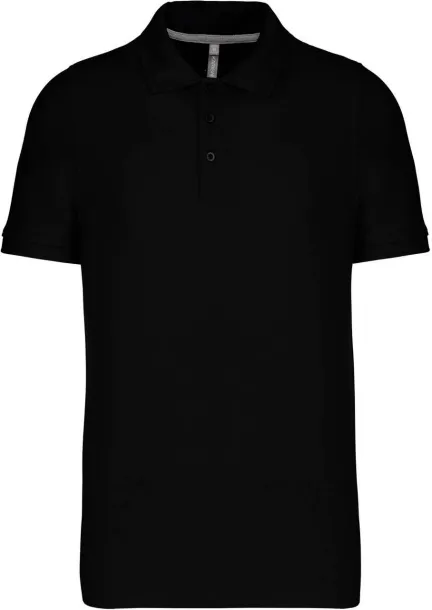  Muška polo majica kratkih rukava, 220 g/m2 - Kariban Crna
