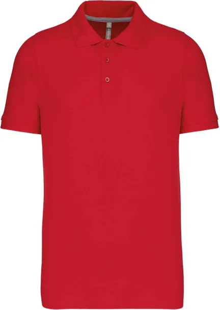  Muška polo majica kratkih rukava, 220 g/m2 - Kariban Crvena