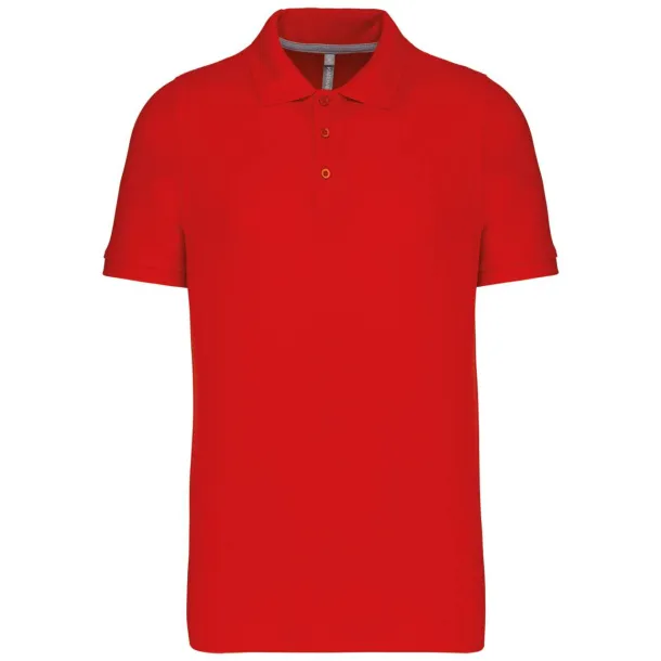  MEN'S SHORT-SLEEVED POLO SHIRT - Kariban Red