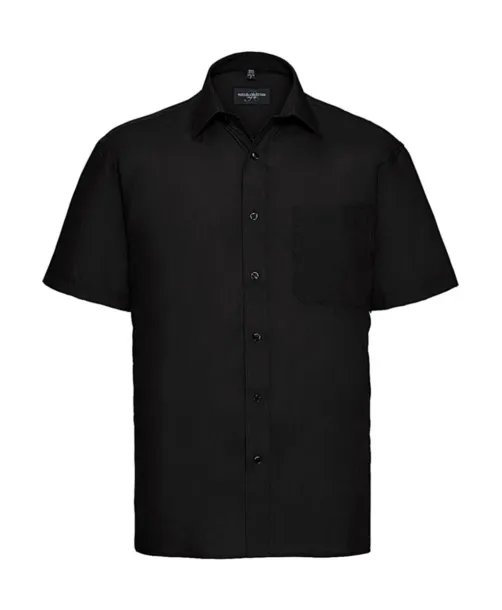  Poplin Shirt - Russell Collection Black