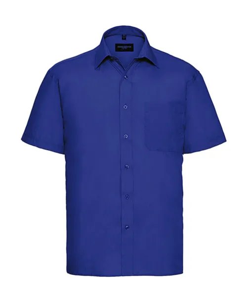  Poplin Shirt - Russell Collection Bright Royal