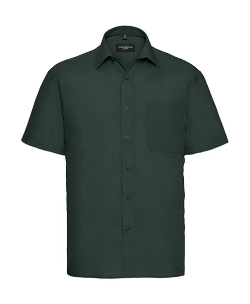  Poplin Shirt - Russell Collection Bottle Green