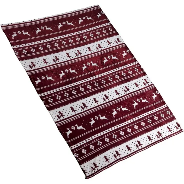  Fleece blanket burgundy