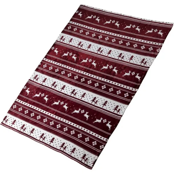  Fleece blanket burgundy