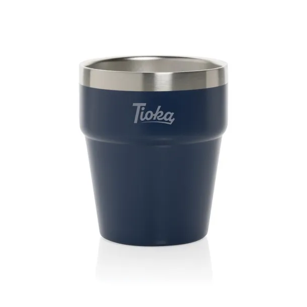  Clark RCS double wall coffee cup 300ML - XD Collection navy 