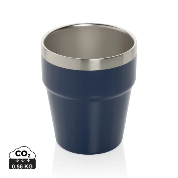  Clark RCS double wall coffee cup 300ML - XD Collection navy 