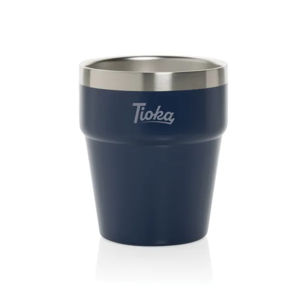  Clark RCS double wall coffee cup 300ML - XD Collection navy 