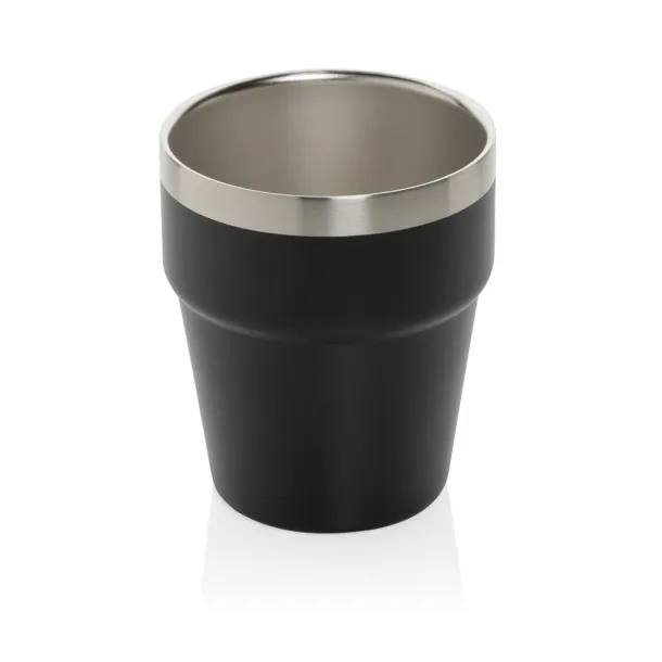  Clark RCS double wall coffee cup 300ML - XD Collection Black 