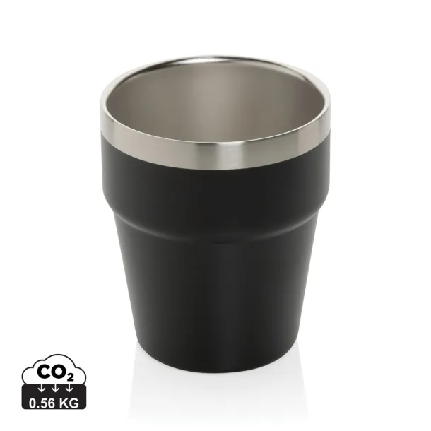  Clark RCS double wall coffee cup 300ML - XD Collection Black 