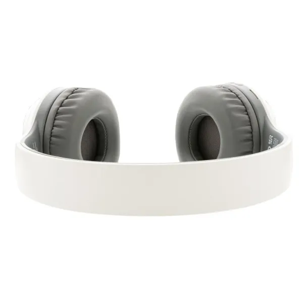  RCS standard recycled plastic headphone - XD Collection White 