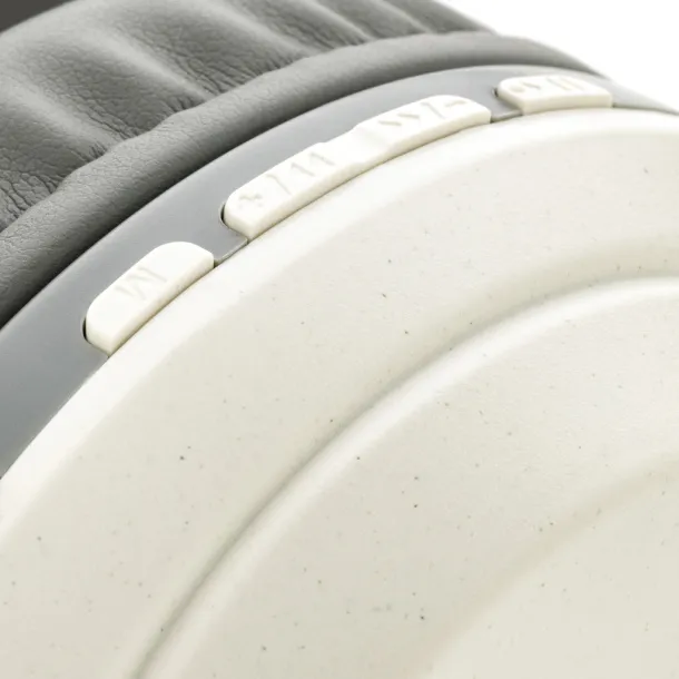  RCS standard recycled plastic headphone - XD Collection White 