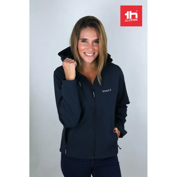 ZAGREB WOMEN Women's softshell with removable hood