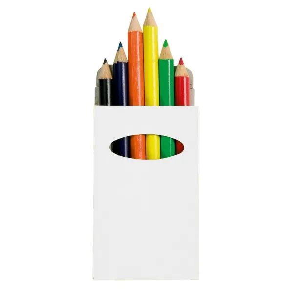  Colour pencil set white