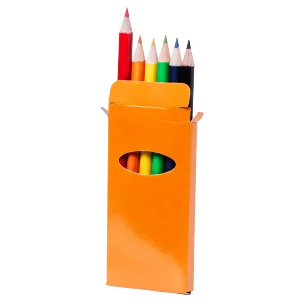  Colour pencil set orange