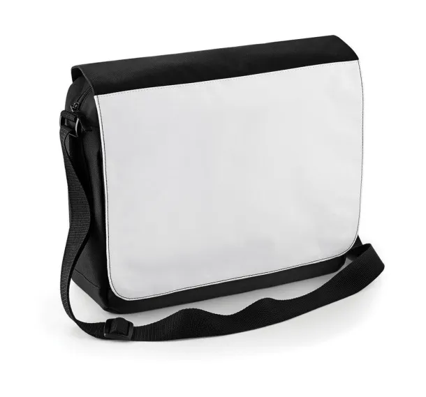  Sublimation Messenger Bag - Bagbase Black