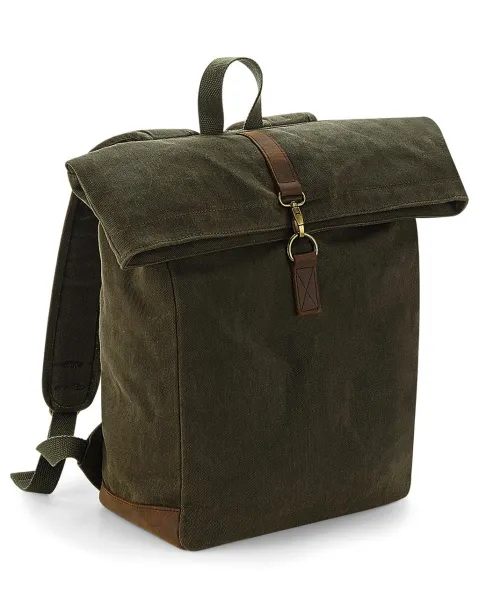  Heritage Waxed Canvas Backpack - Quadra