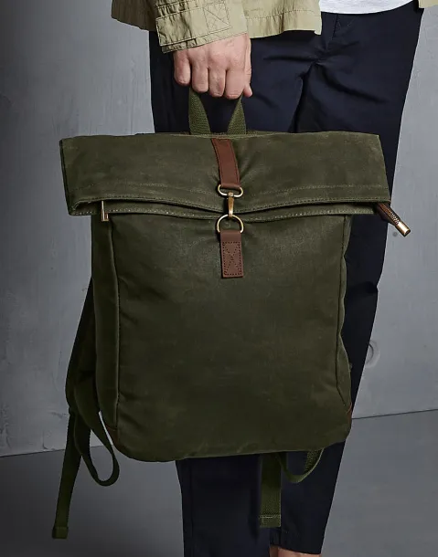  Heritage Waxed Canvas Backpack - Quadra