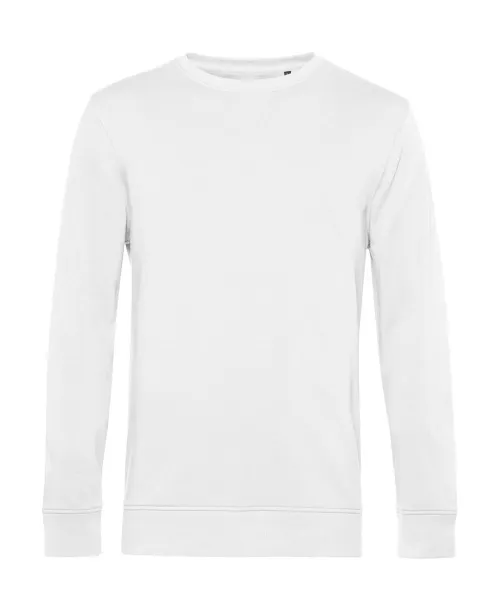  Organic Crew Neck French Terry - B&C Bijela