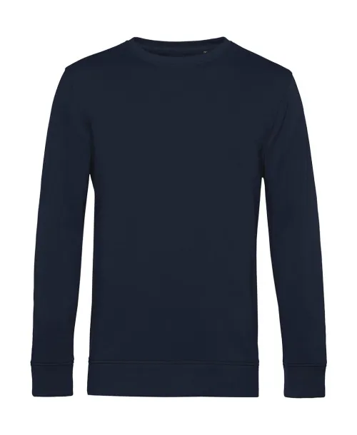  Organic Crew Neck French Terry - B&C Navy