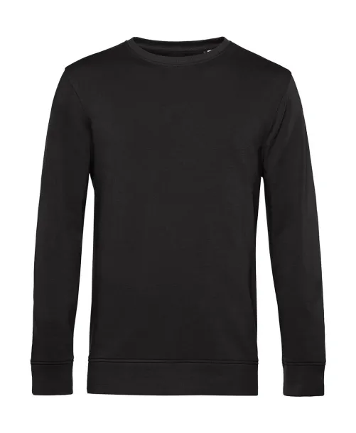  Organic Crew Neck French Terry - B&C Black Pure