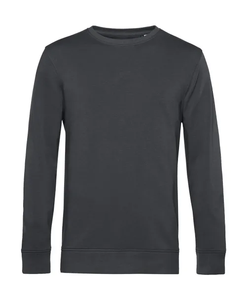  Organic Crew Neck French Terry - B&C Asphalt