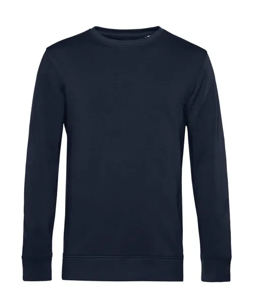  Organic Crew Neck French Terry - B&C Navy Blue