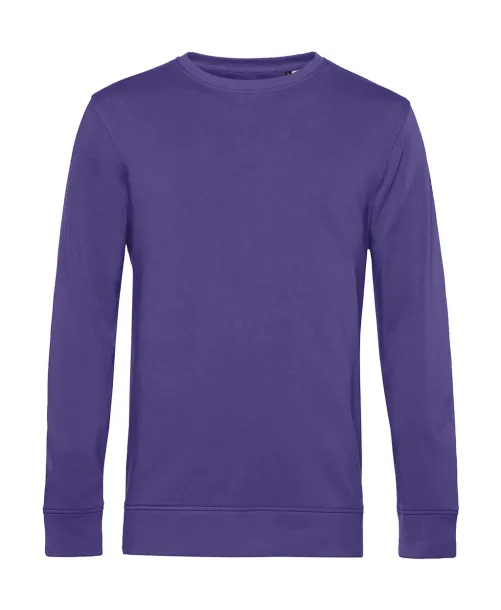  Organic Crew Neck French Terry - B&C Radiant Purple