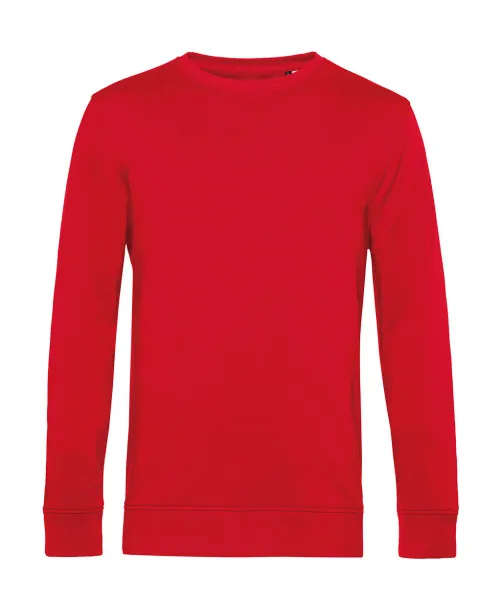  Organic Crew Neck French Terry - B&C Crvena