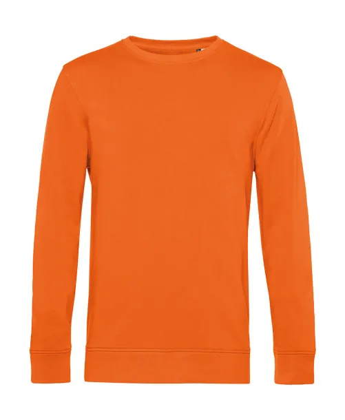  Organic Crew Neck French Terry - B&C Pure Orange