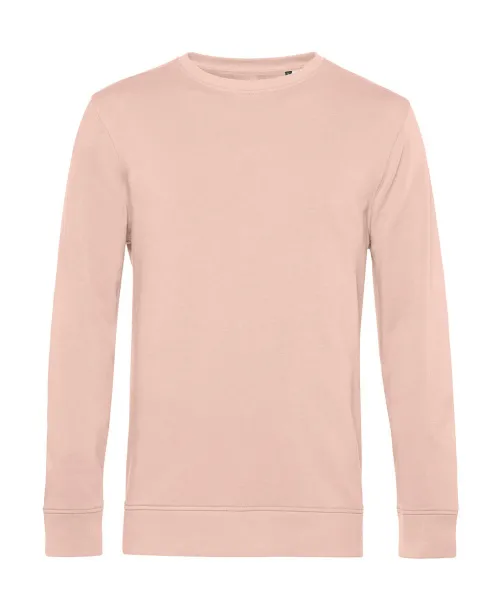  Organic Crew Neck French Terry - B&C Soft Rose