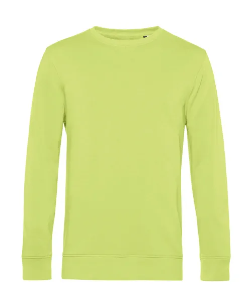  Organic Crew Neck French Terry - B&C Lime