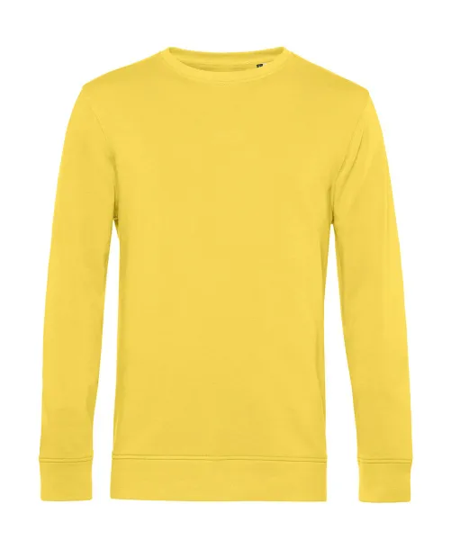  Organic Crew Neck French Terry - B&C Yellow Fizz