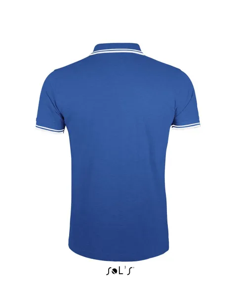 PASADENA MEN - POLO SHIRT - SOL'S Royal blue White