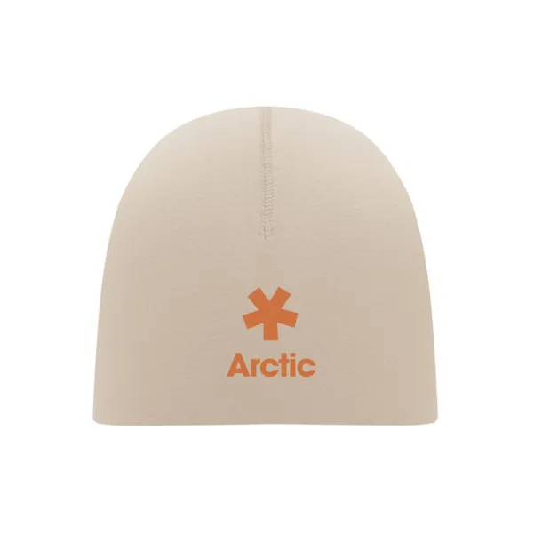 LIGHTY Unisex beanie in cotton Beige