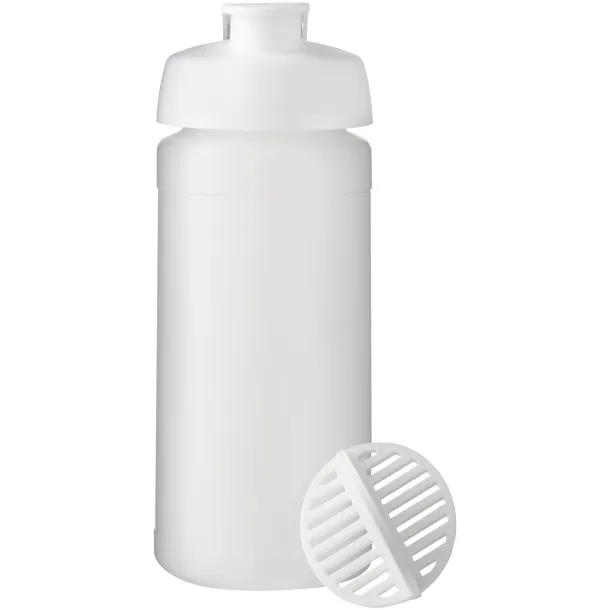 Baseline Plus 500 ml shaker bottle - Unbranded White Frosted white